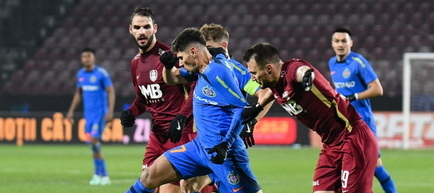 Liga 1 - Etapa 19: CFR Cluj - Fotbal Club FCSB 1-1